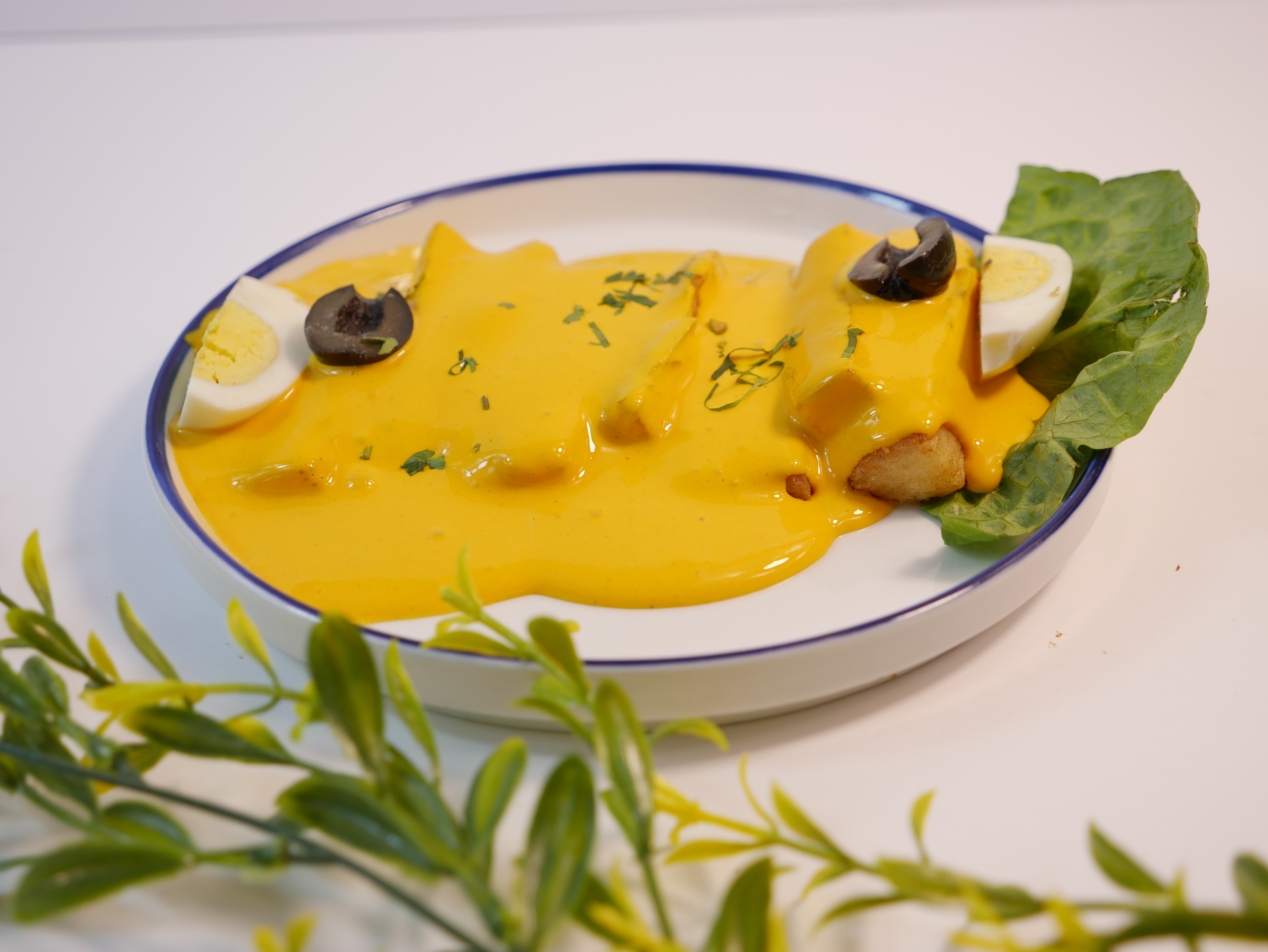Yuca a la Huancaina
