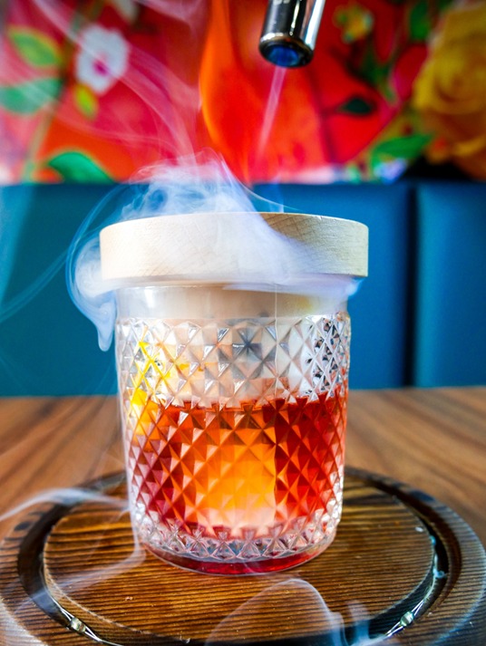 Smoked Old Fashioned